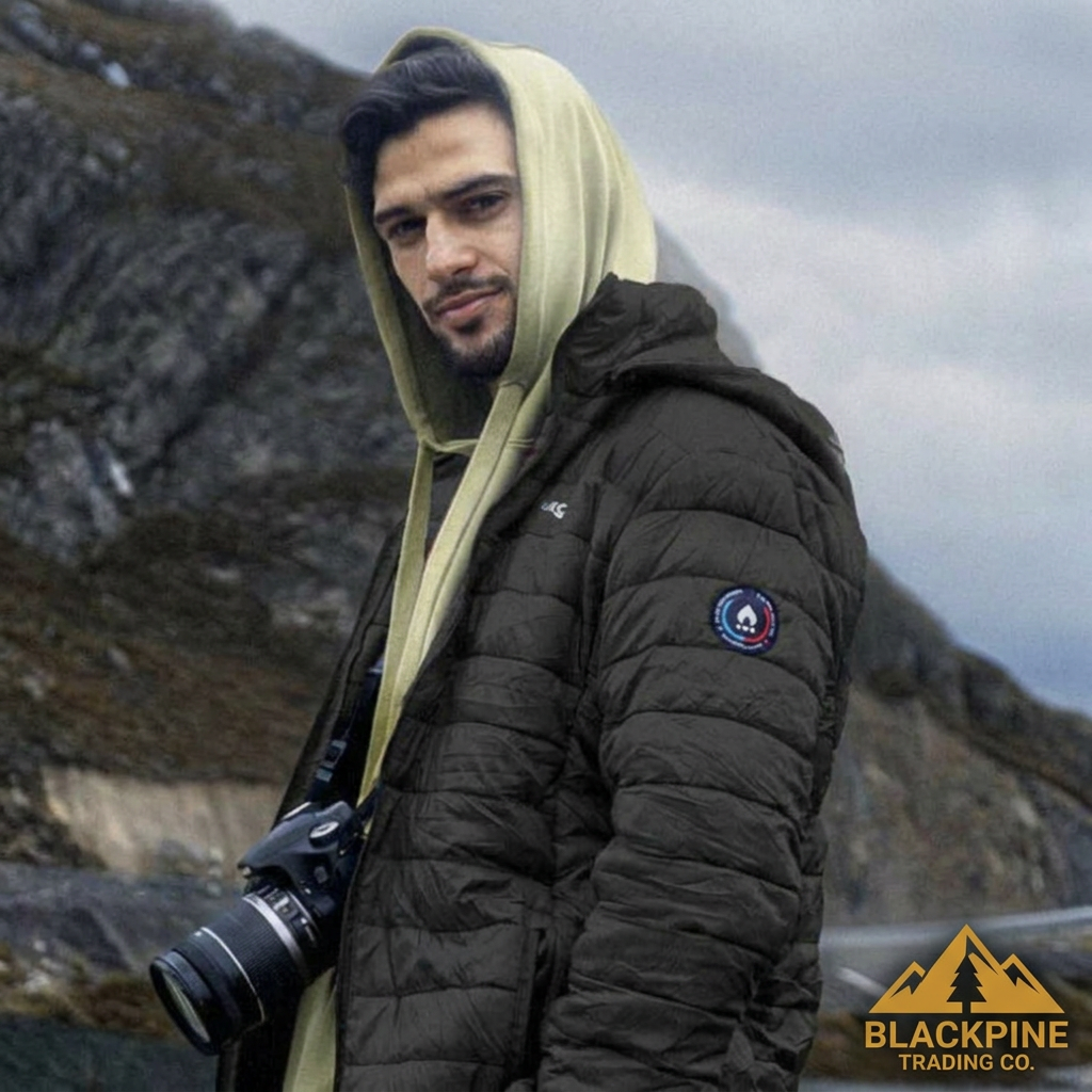 Men's Alpafill Puffer Alpaca Jacket