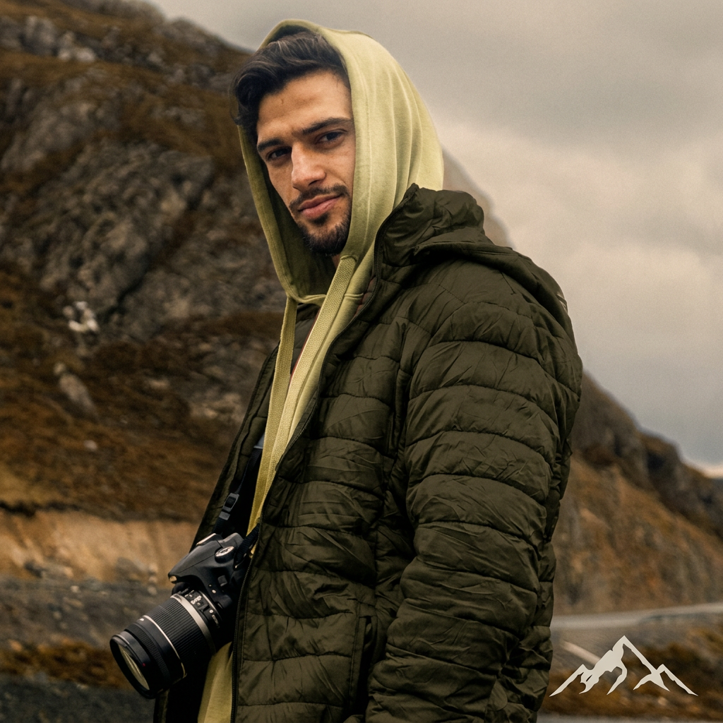 Men's Alpafill Puffer Alpaca Jacket