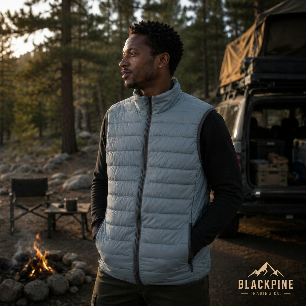 Men's Alpafill Puffer Alpaca Vest