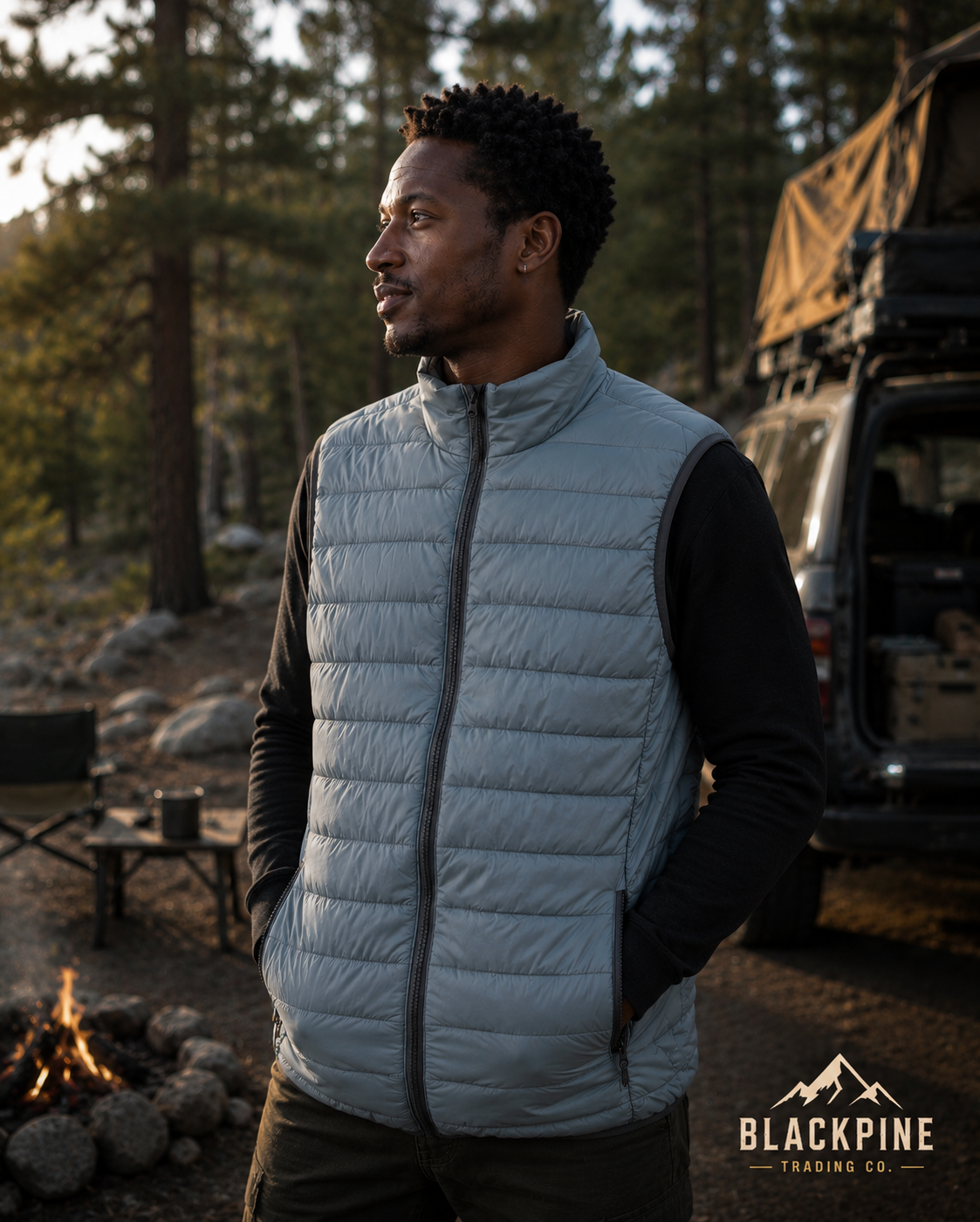 Men's Alpafill Puffer Alpaca Vest